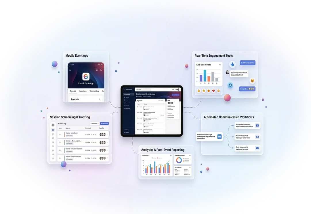 Evenuefy App Interfaces