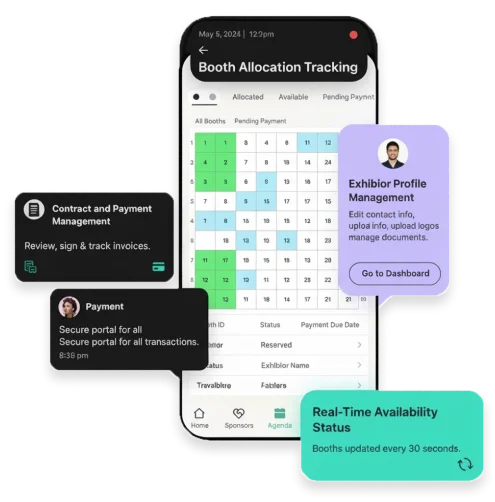 Exhibitor Booking Management
